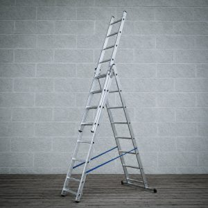 Escalera de dos tramos 5m